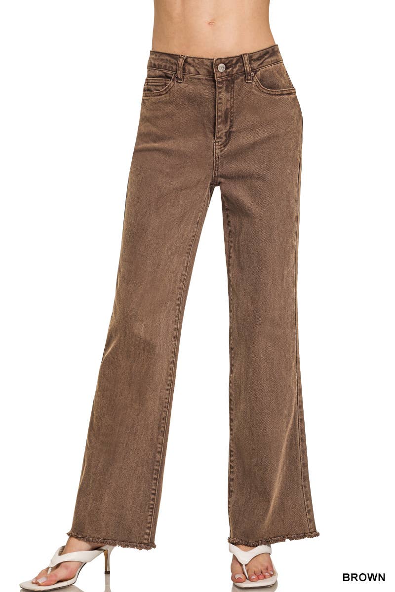 “JILLIAN” Colored Denim Jeans