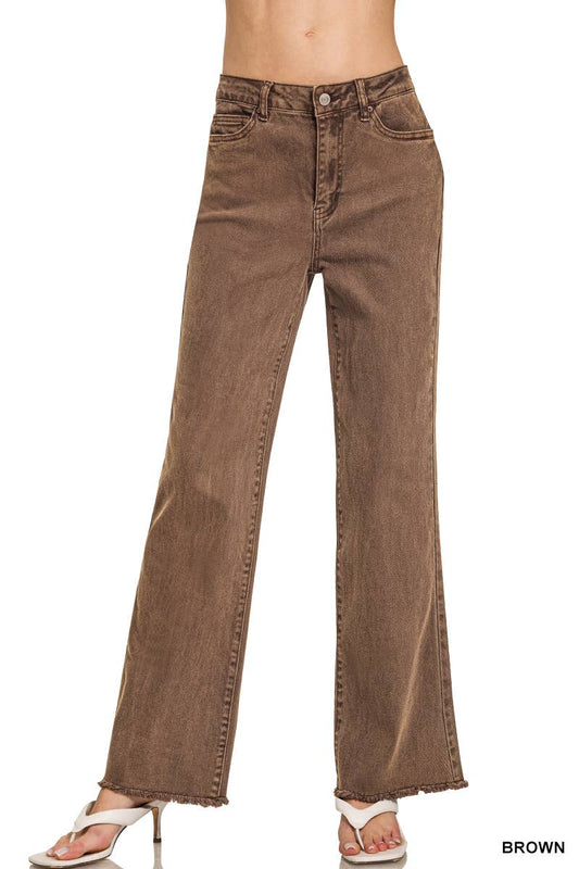 “JILLIAN” Colored Denim Jeans