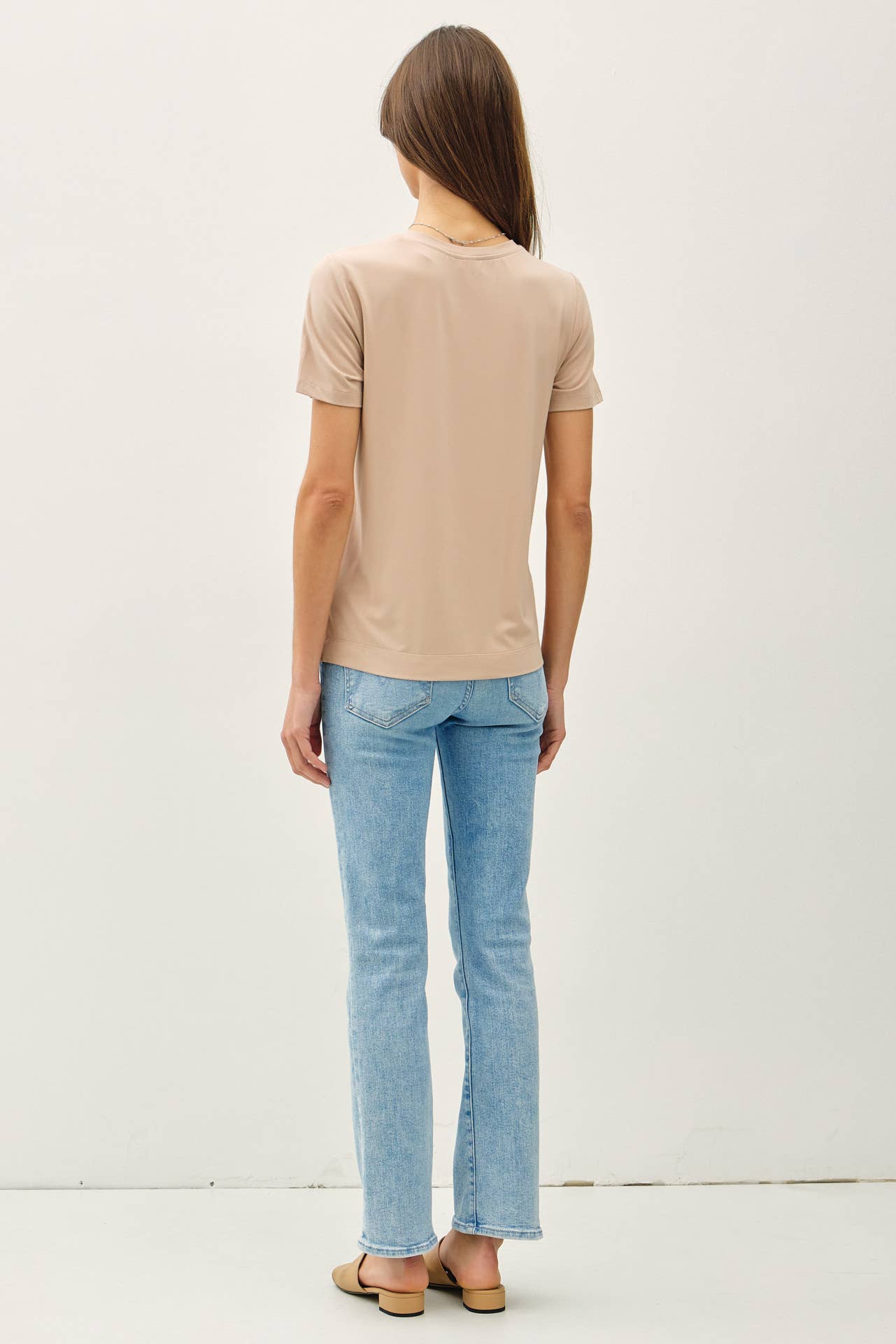 BAMBOO BASIC ROUND NECK T-SHIRT