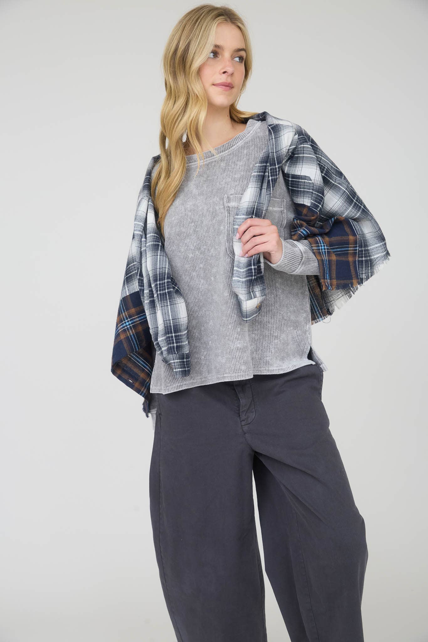 HAYLEE RIB KNIT TOP