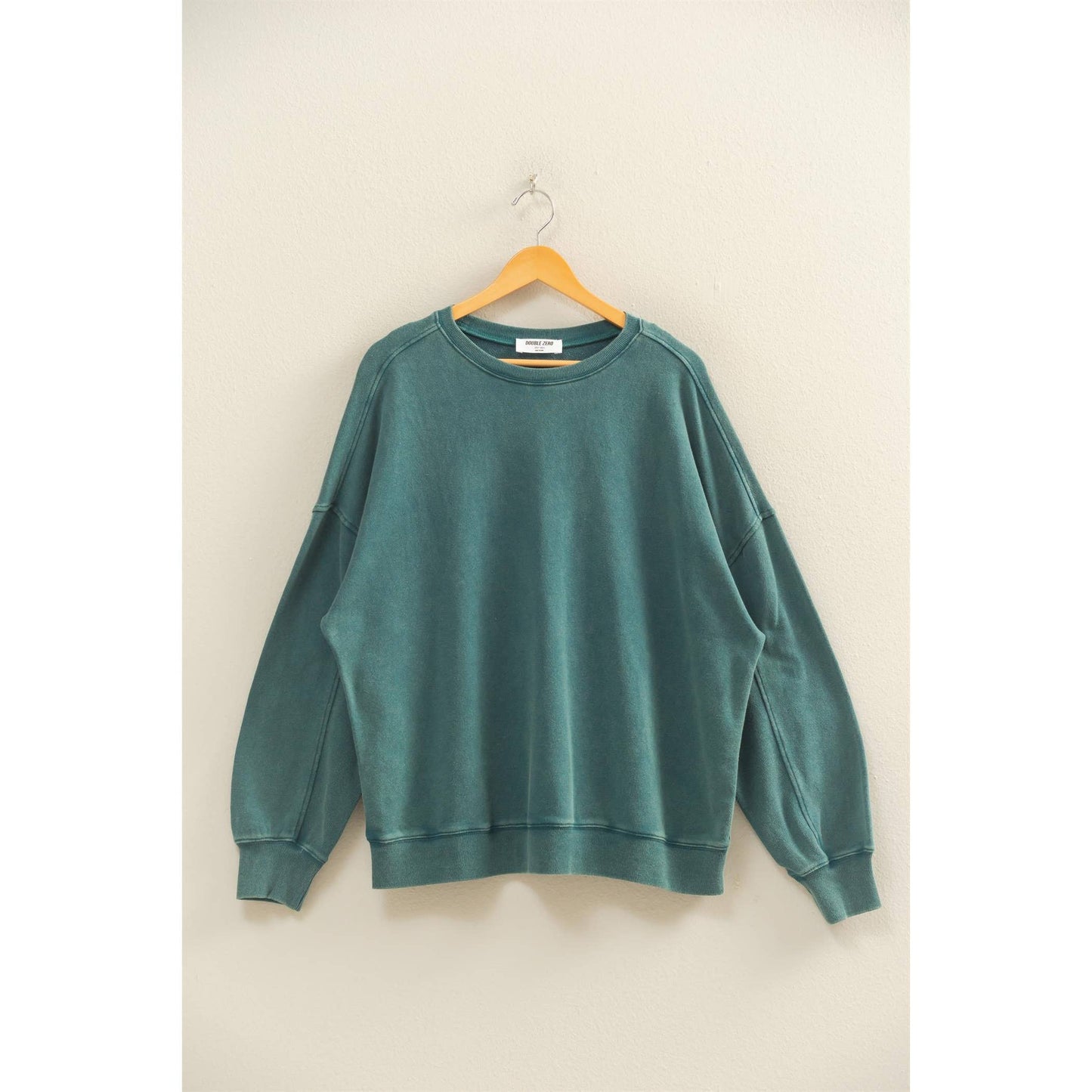 Acid Wash Oversized Sweatshirt