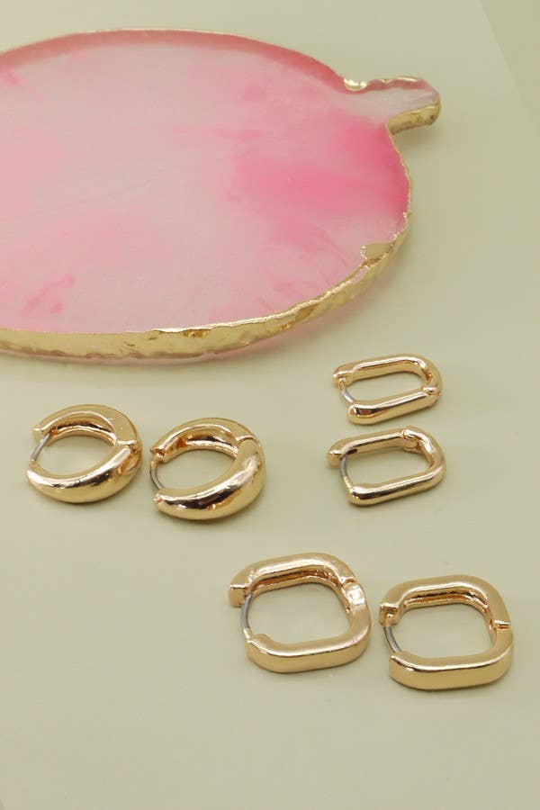 MINI TRIO HOOP EARRING SETS