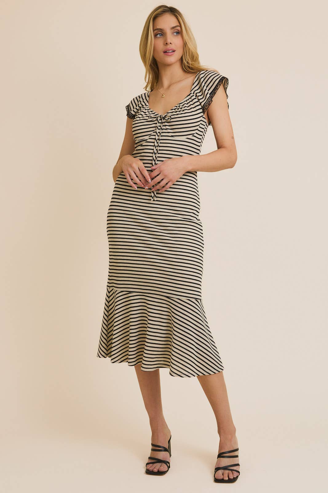 SWEETHEART STRIPE DRESS