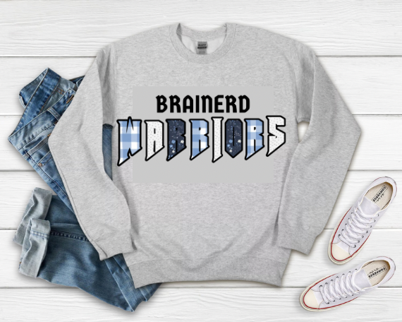Pre-Order Brainerd Warriors Crewneck