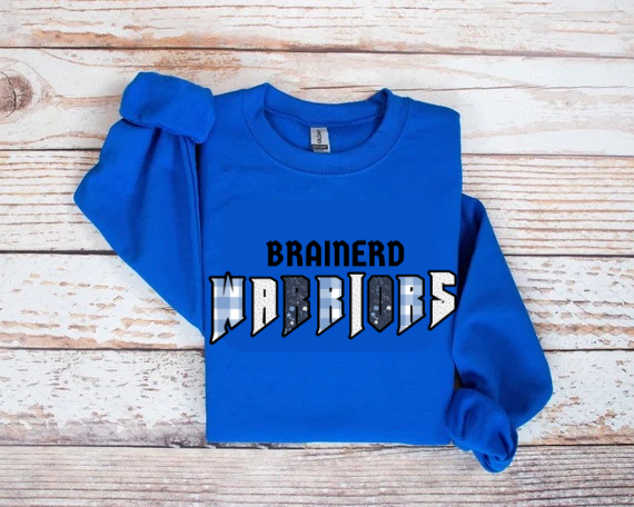 Pre-Order Brainerd Warriors Crewneck