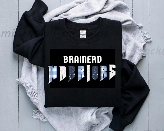 Pre-Order Brainerd Warriors Crewneck
