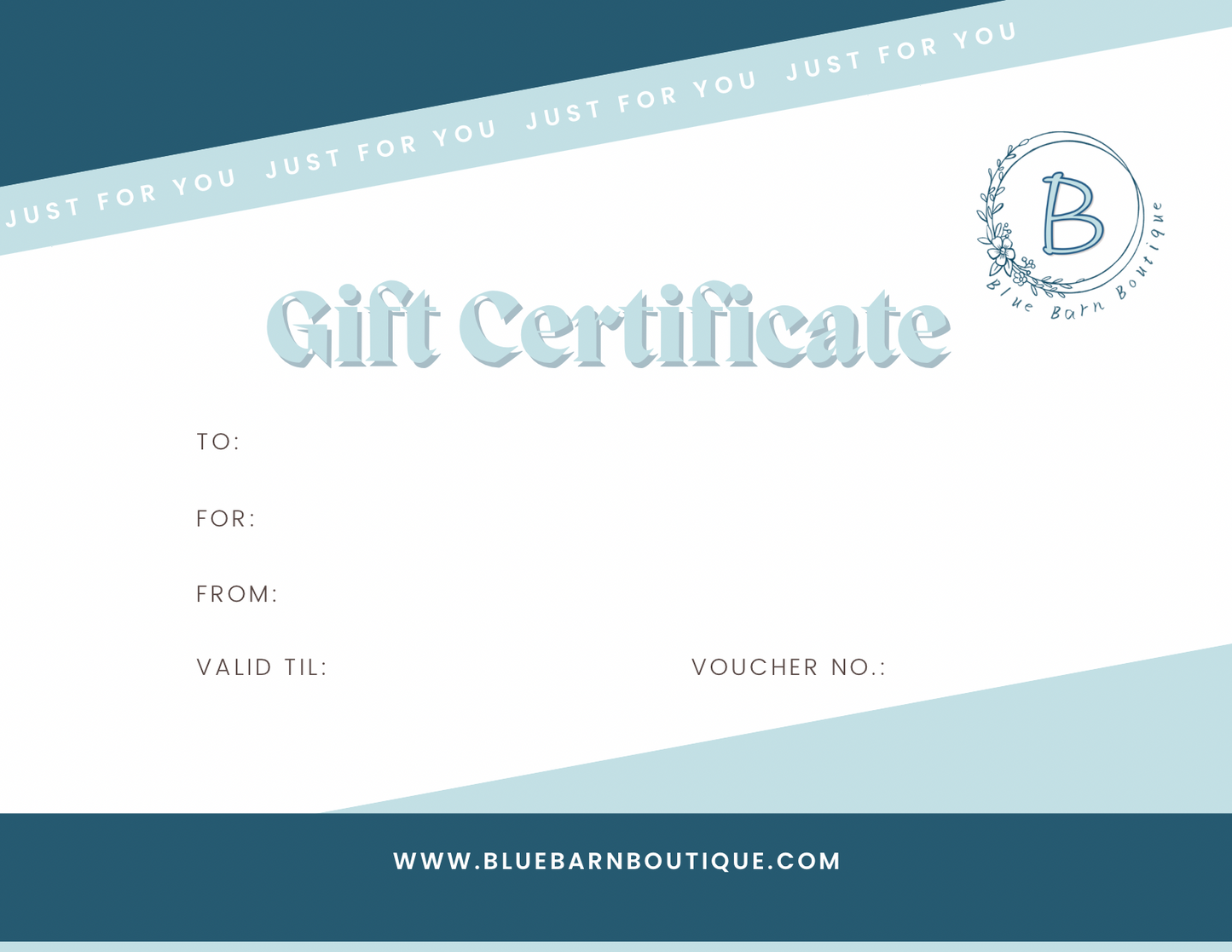 Gift Certificate