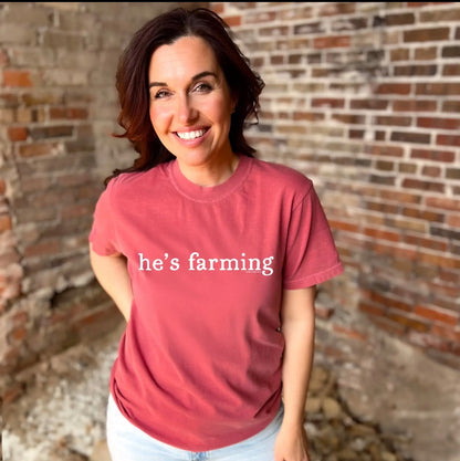 Pre-order he’s farming tee/crewneck