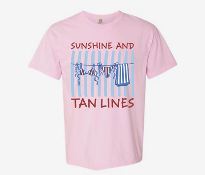 Sunshine + Tan Lines Tee