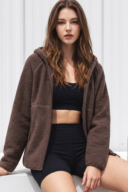SHERPA HOODIE JACKET