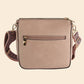The TAYLOR - Boho Strap Faux Leather Crossbody Messenger Bag