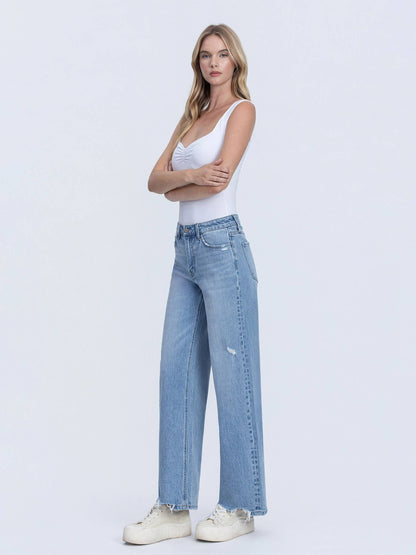 OLIVIA WIDE LEG JEANS
