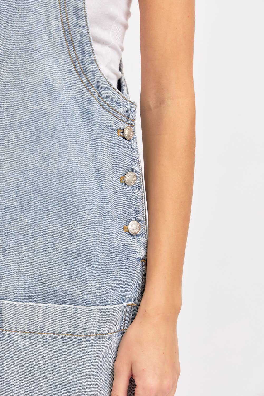 DENIM OVERALL DRESS