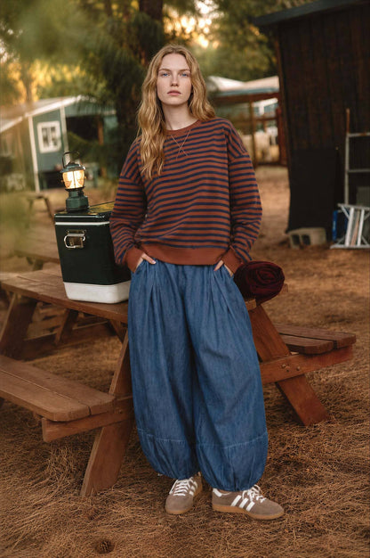 LINDIE STRIPED TOP