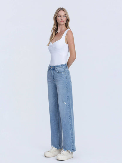 OLIVIA WIDE LEG JEANS