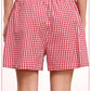 Gingham Check Boxer Shorts