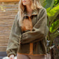 Callie Sherpa Button Up