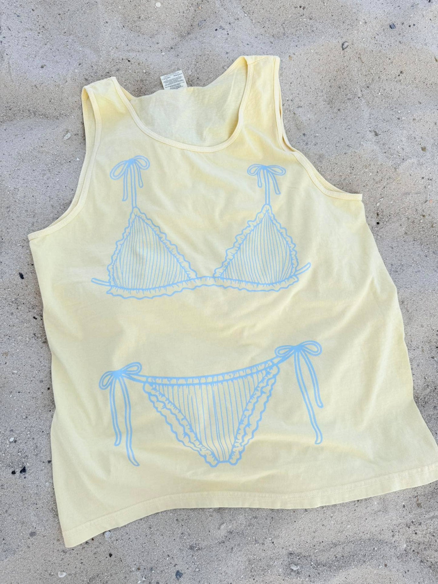 Bikini Cover Up graphic TEE