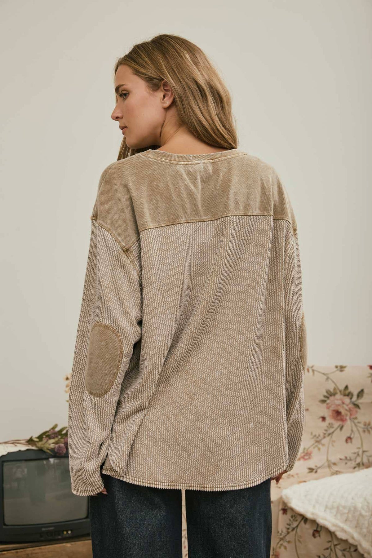 KT TEXTURED WASHED TOP