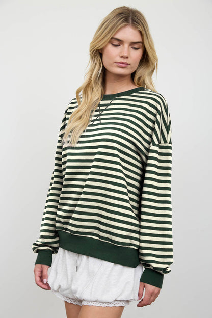 LINDIE STRIPED TOP