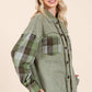 MINERAL WASH PATCHWORK PLAID
