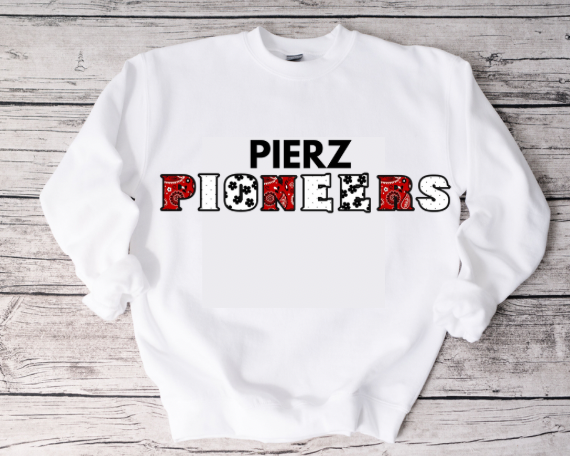 Pre-Order Pierz Pioneers Crewneck