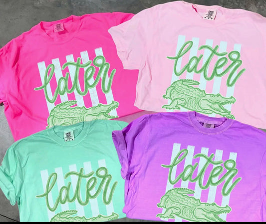 Later Alligator Tee