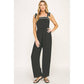BOHEMIAN DREAM SQUARE NECK BOW JUMPSUIT