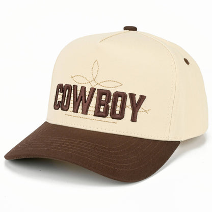 COWBOY Letters Trucker Hat