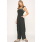 BOHEMIAN DREAM SQUARE NECK BOW JUMPSUIT