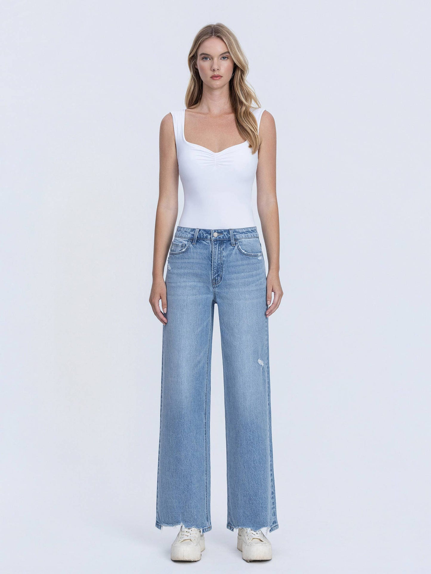 OLIVIA WIDE LEG JEANS