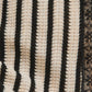 SWEETHEART FRONT TIE WITH LACE TIRM STRIPE DRESS