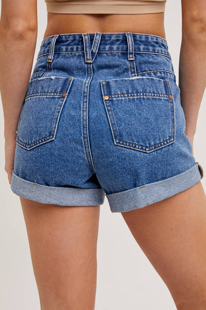 LUCY DENIM SHORTS
