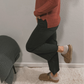 HARPER HIGH RISE BLACK JEAN