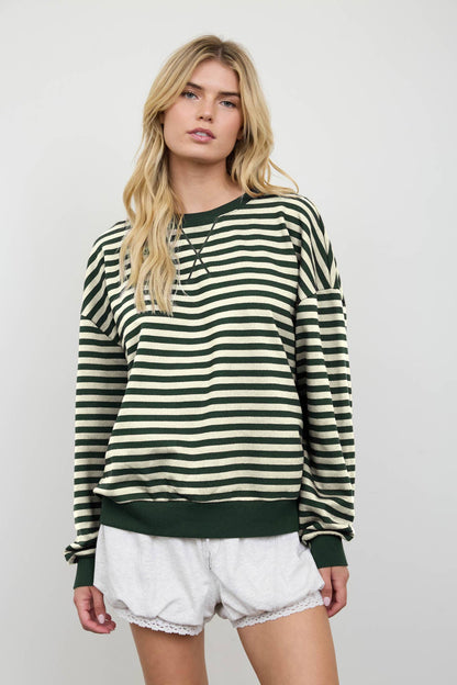 LINDIE STRIPED TOP