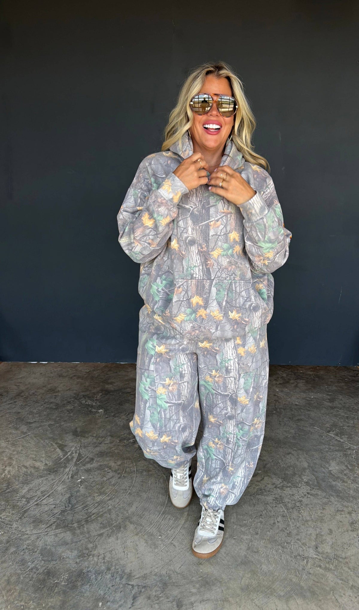 HIDDEN TRAIL CAMO HOODIE PULLOVER