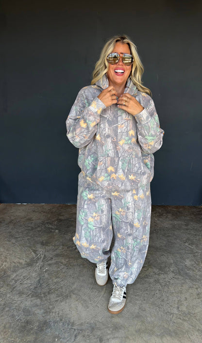 HIDDEN TRAIL CAMO HOODIE PULLOVER