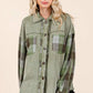 MINERAL WASH PATCHWORK PLAID