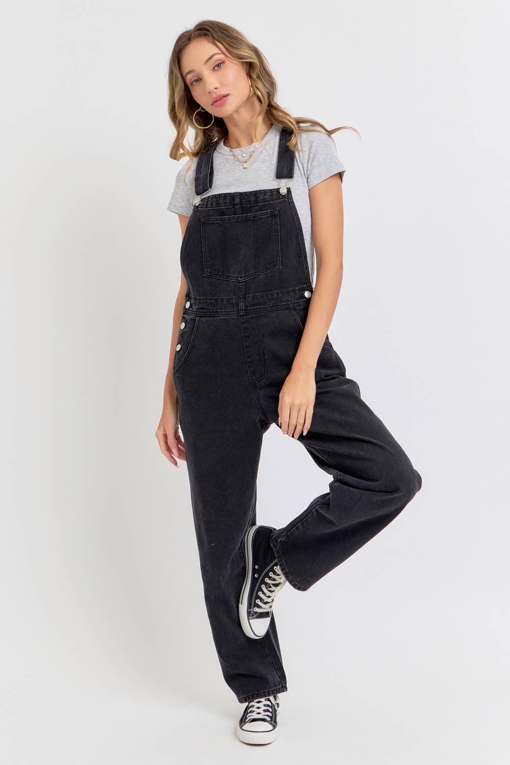 DENIM OVERALLS