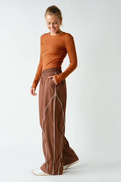 Essential Long-Sleeved Micro-Ribbed