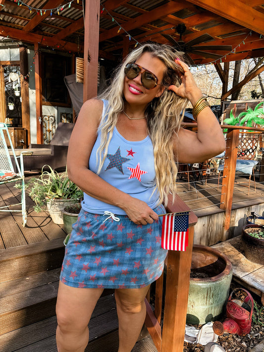 INDIE STAR PATCH TANK