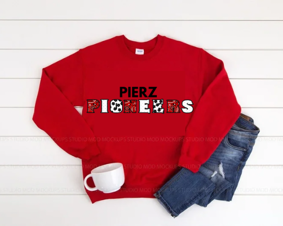 Pre-Order Pierz Pioneers Crewneck