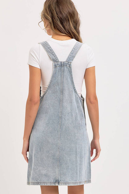 DENIM OVERALL DRESS