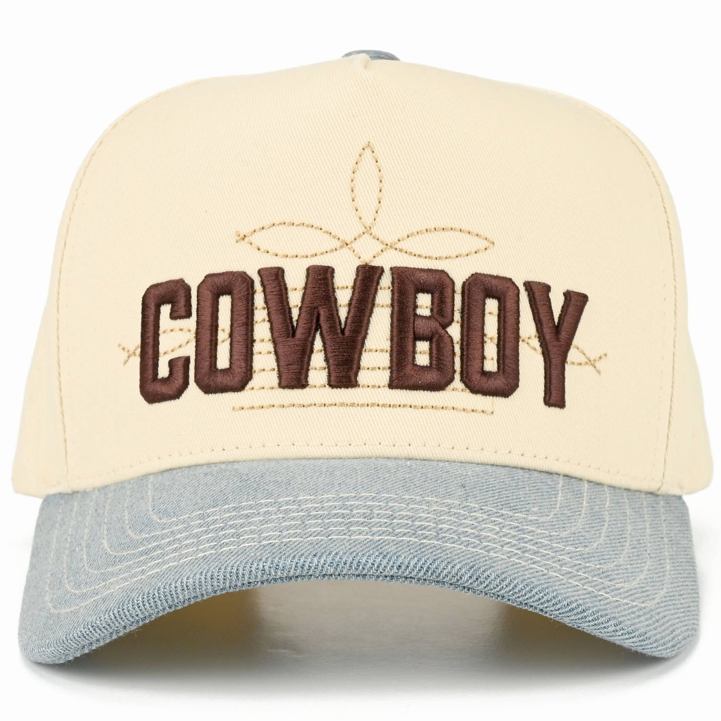 COWBOY Letters Trucker Hat