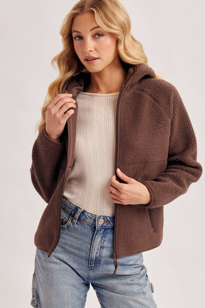 SHERPA HOODIE JACKET