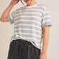 “CLOUDY DAYS” CONTRAST TEE