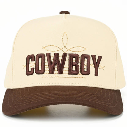 COWBOY Letters Trucker Hat