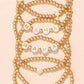 MAMA Beaded Bracelet Set | 6pcs