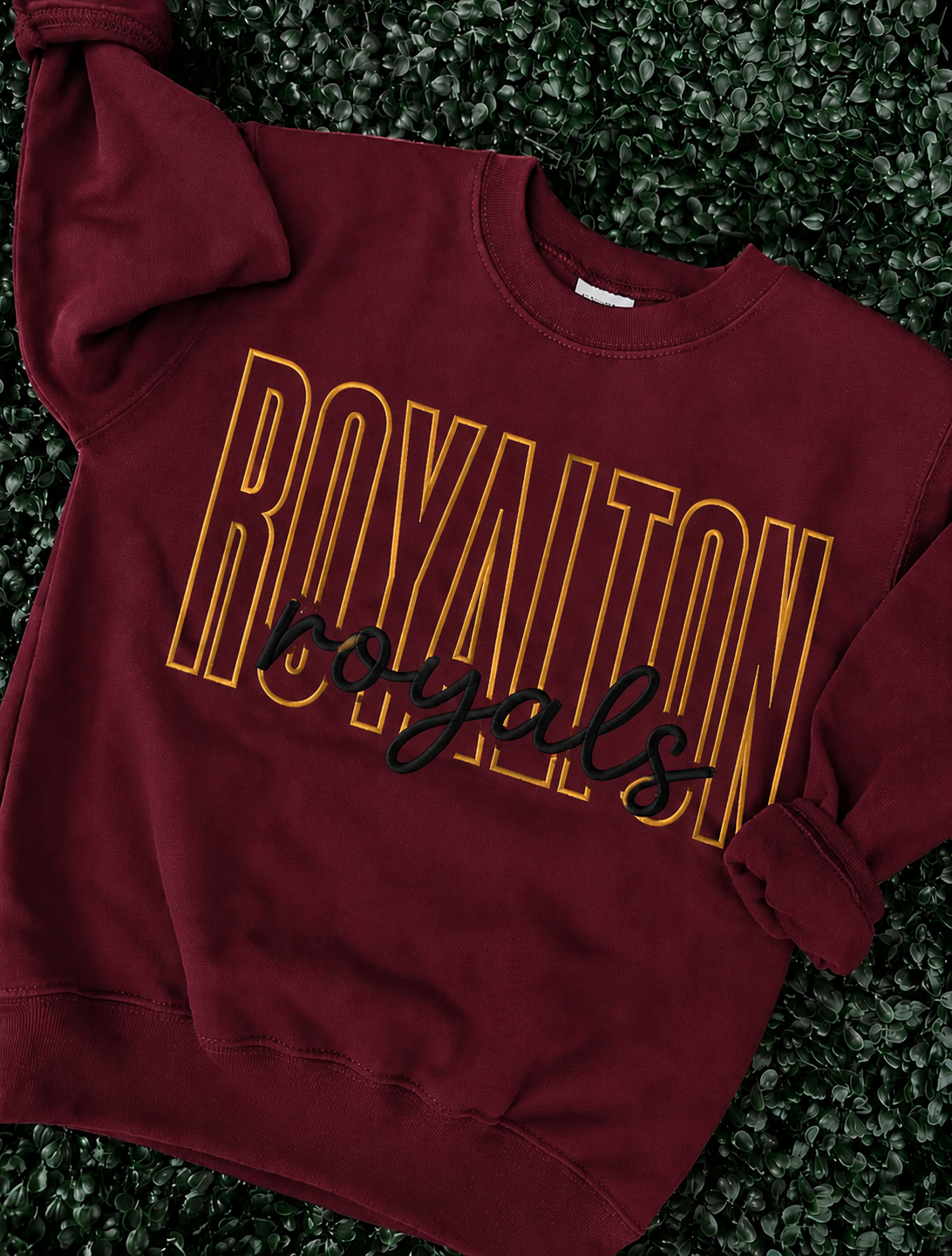 PRE-ORDER custom school crewneck