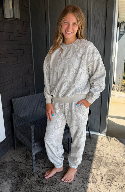 Tree Camouflage Comfy Set